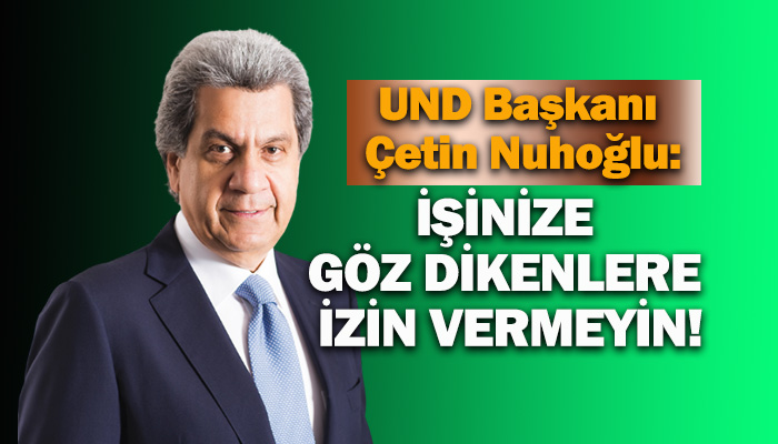 UND Başkanı Çetin Nuhoğlu, Konyada nakliyecilere seslendi