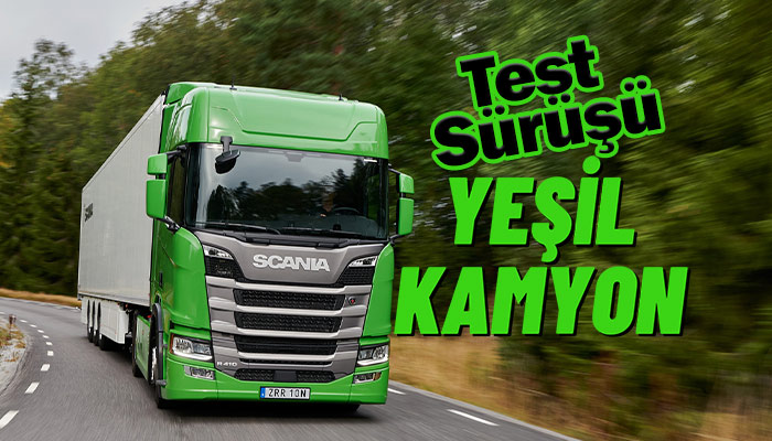 Scania, üst üste beşinci kez "Yeşil Kamyon" ödülünü kazandı