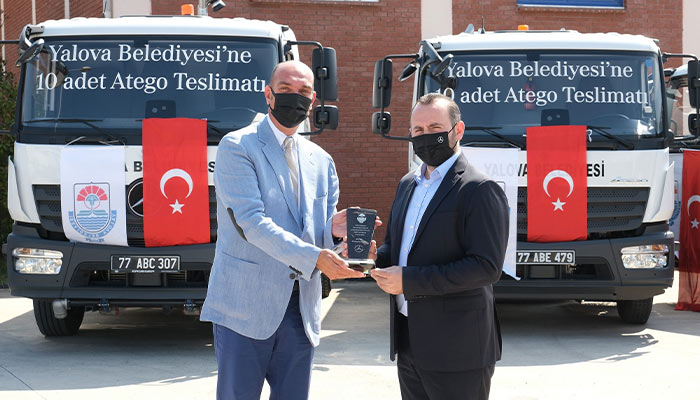 Yalova Belediyesi, filosuna yeni Mercedes-Benz Atego ekledi