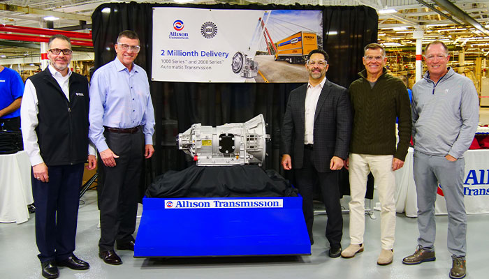 Allison Transmission, 2 milyonuncu şanzımanını üretti